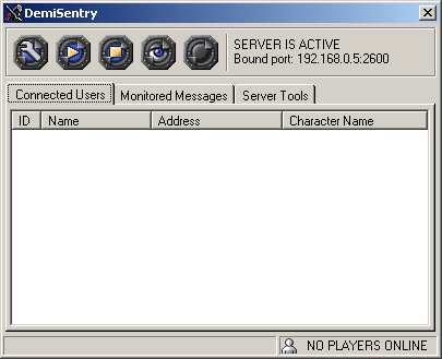 DemiSentry Screenshot